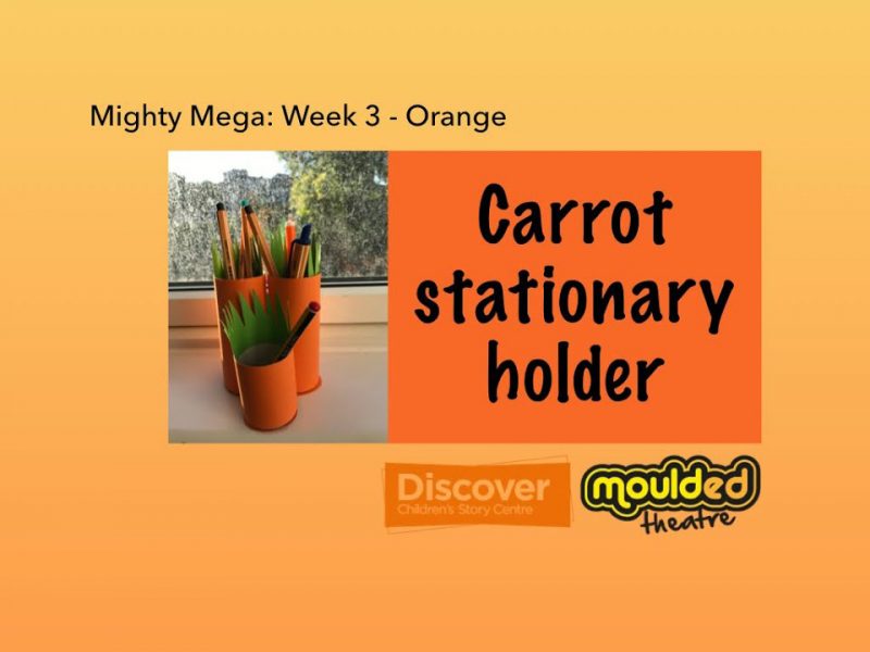 Video 5: Carrot Stationery Holder