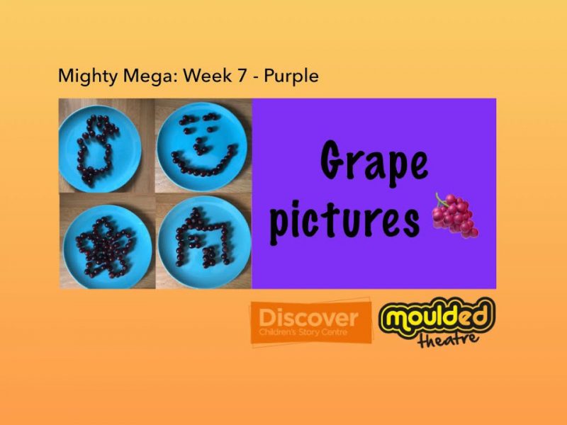 Video 5: Grape pictures (Adult supervision required if you would like to cut your grapes in half.)