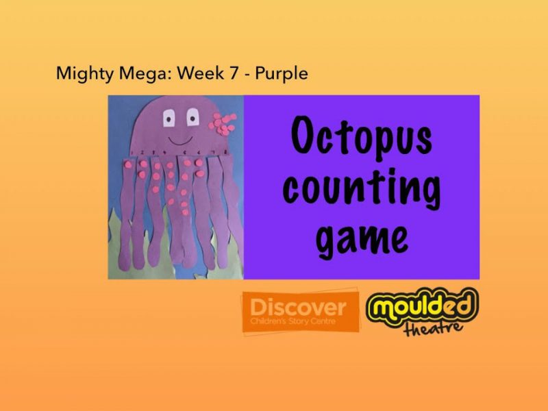 Video 6: Octopus counting game (Adult supervision required: This video provides instructions for an activity using scissors.)