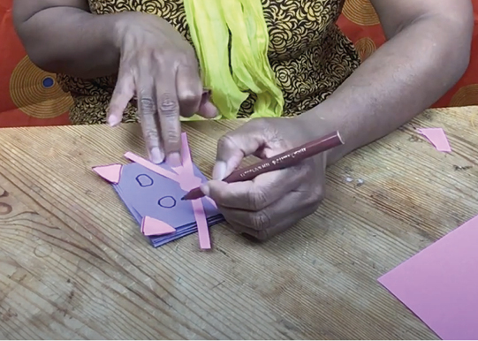 ACTIVITY: Make a paper cat (Adult Supervision Required)
