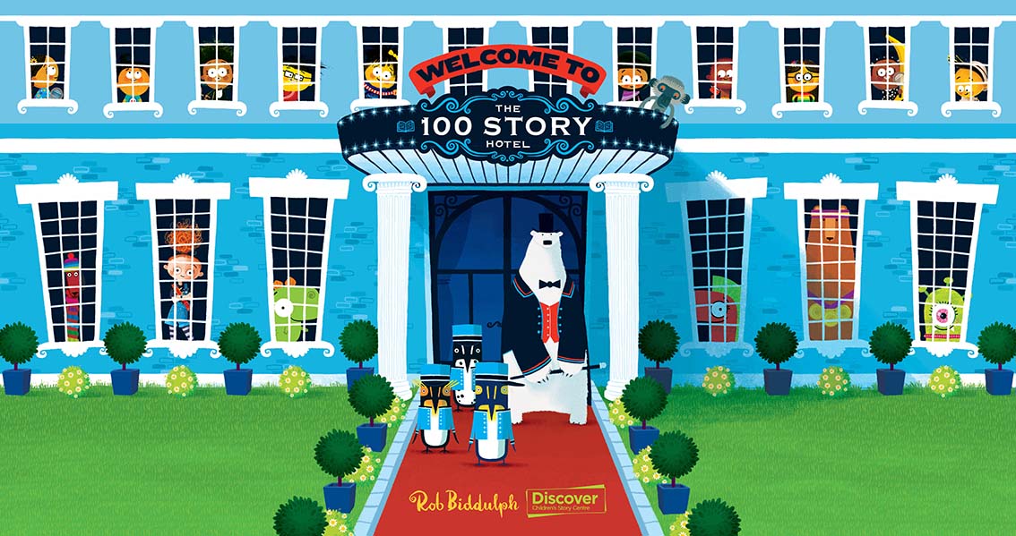 Draw with Rob: The 100 Story Hotel