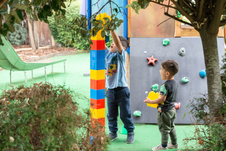 Building in the Story Garden