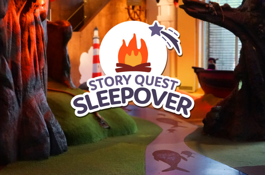 A super-special sleepover event for 5-11 year olds